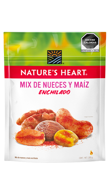 Mix de Nueces y Maíz Enchilado sin azúcar 200 g
