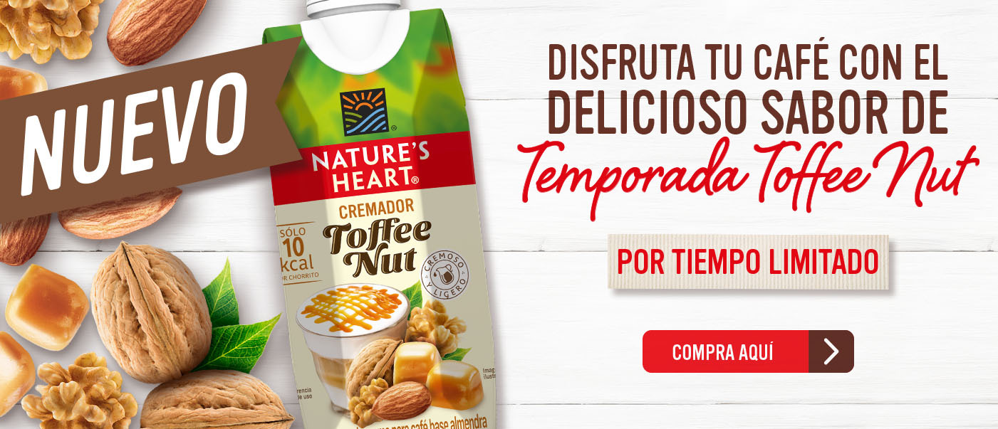 Cremador Toffe Nut Nature's Heart banner desktop
