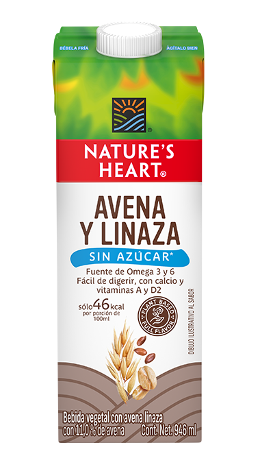 Bebida de Avena + Linaza sin azúcar 946 ml