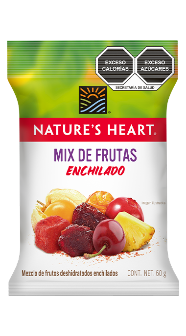 Mix de Frutas Enchilado sin azúcar 60 g 