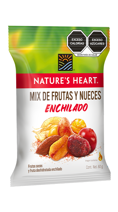 Mix de Frutas y Nueces Enchilado sin azúcar 60 g
