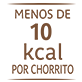 10kcal por chorrito