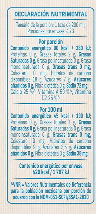 Bebida de Arroz orgánica 946 ml
