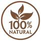 100% natural 