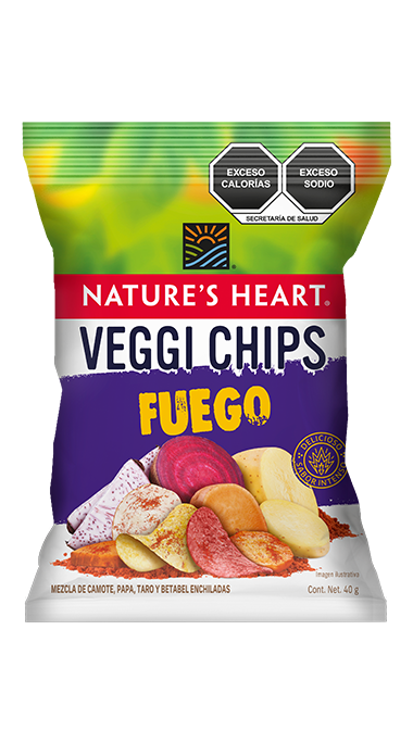 Veggi Chips Fuego 40g