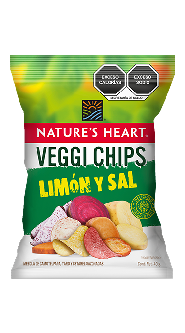 Veggi Chips Limón y Sal 40g