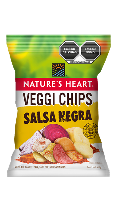 Veggi Chips Salsa Negra 40g