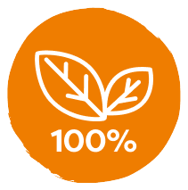 100% natural