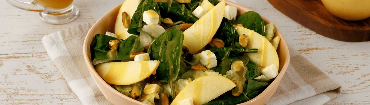 Ensalada de manzana con pistaches desktop