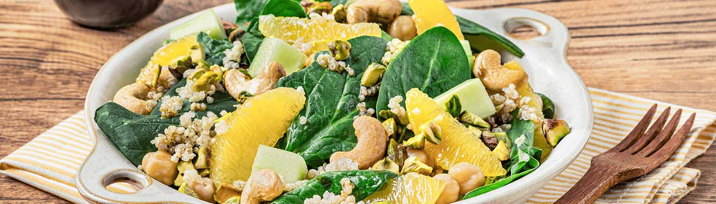 Ensalada de quinoa con pistaches desktop