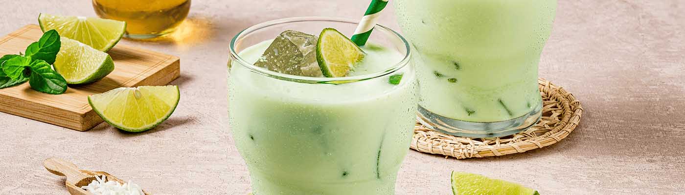 Limonada de coco con menta desktop