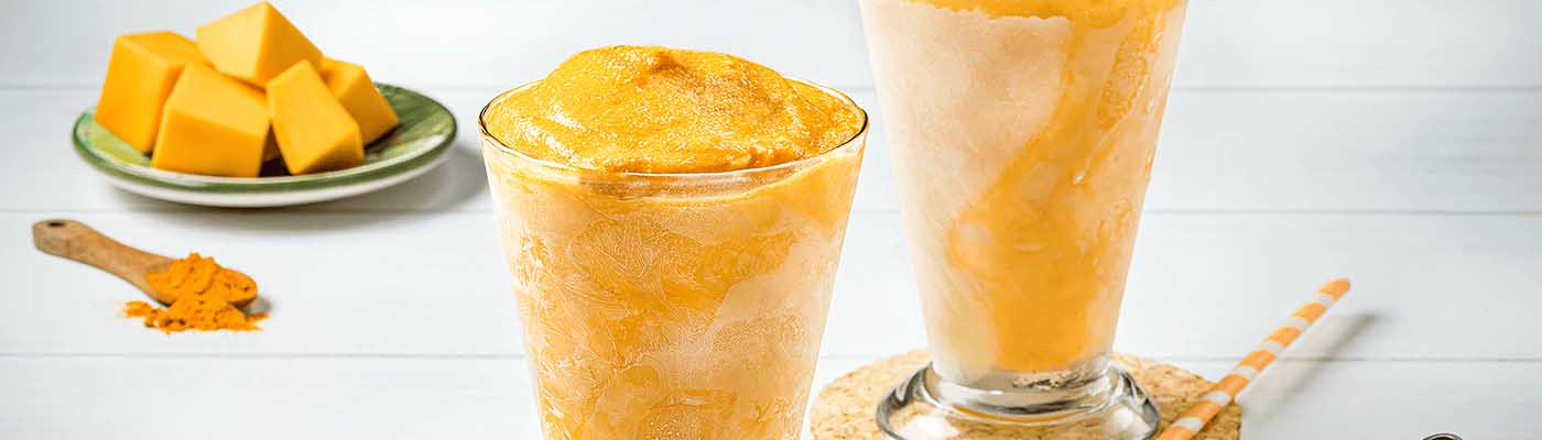 Oats mango smoothie desktop