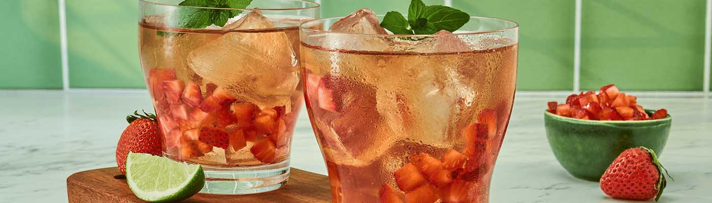 Peach berry cooler desktop
