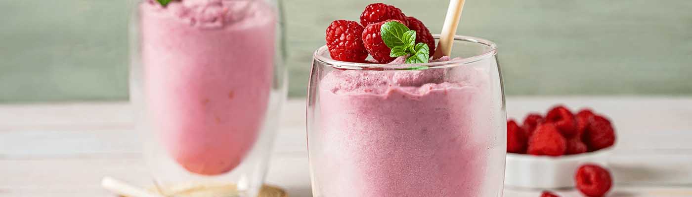 Smoothie de frambuesa