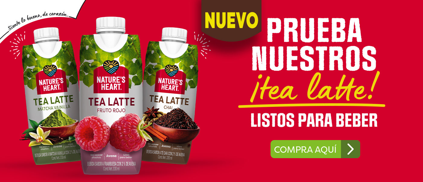 Tea latte banner desktop